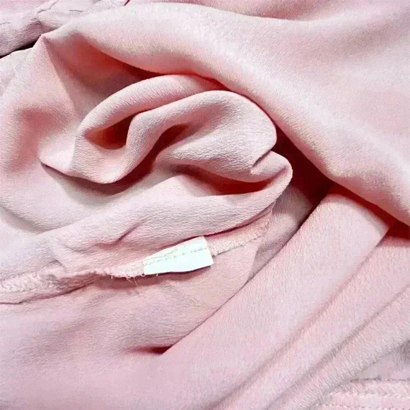 Zara Woman Pullover Top Small Pink Long Sleeve Boat Neck - Picture 3 of 6